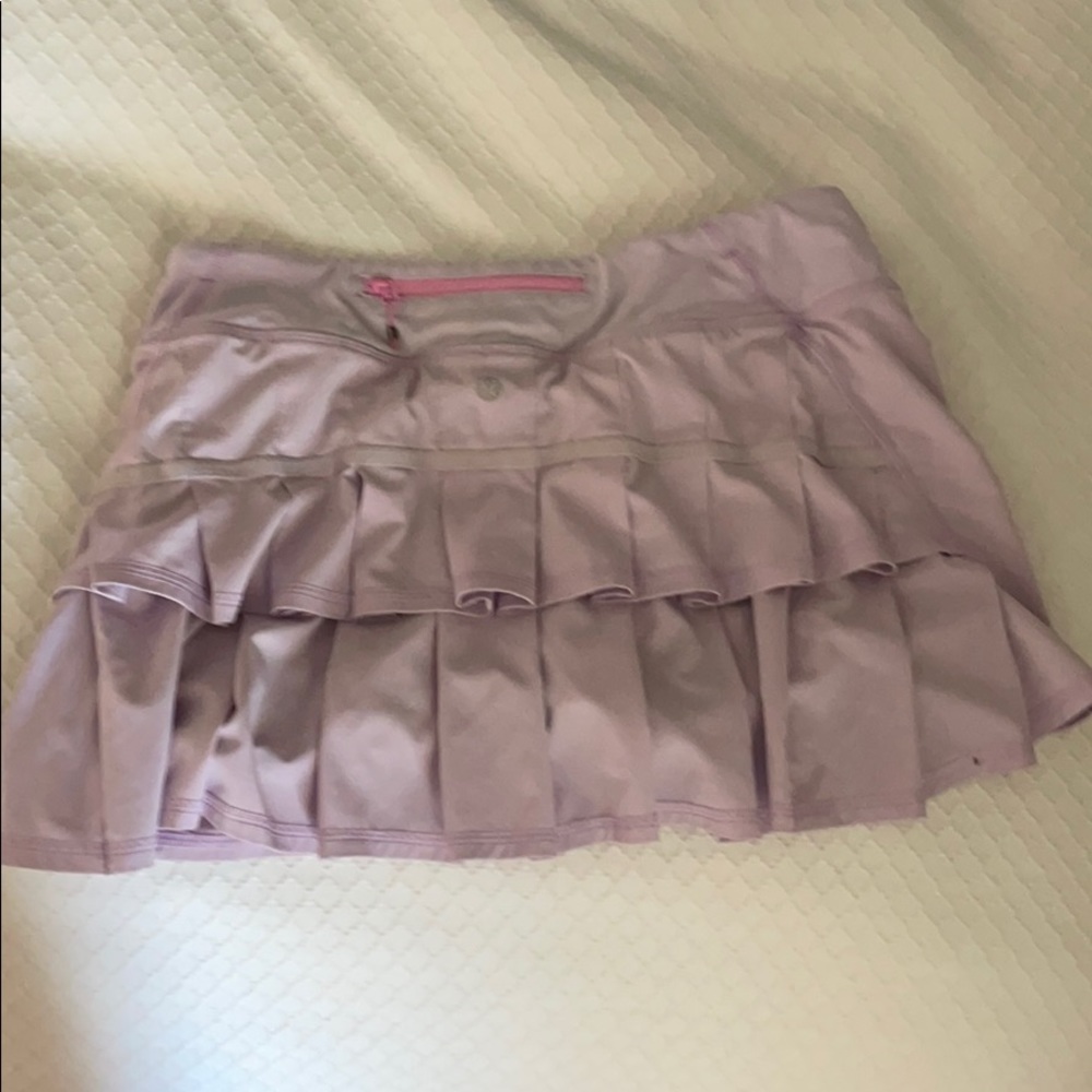 Lulu lemon lavender tennis skirt